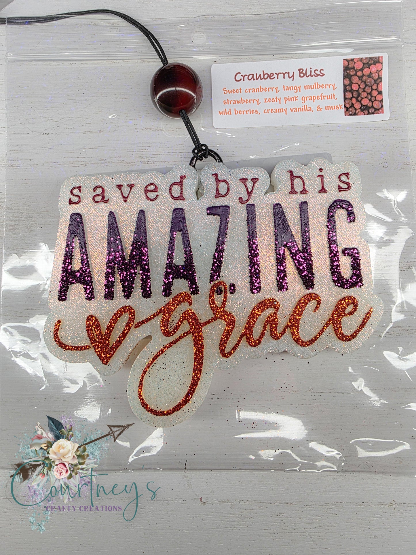 Saved by His amazing Grace