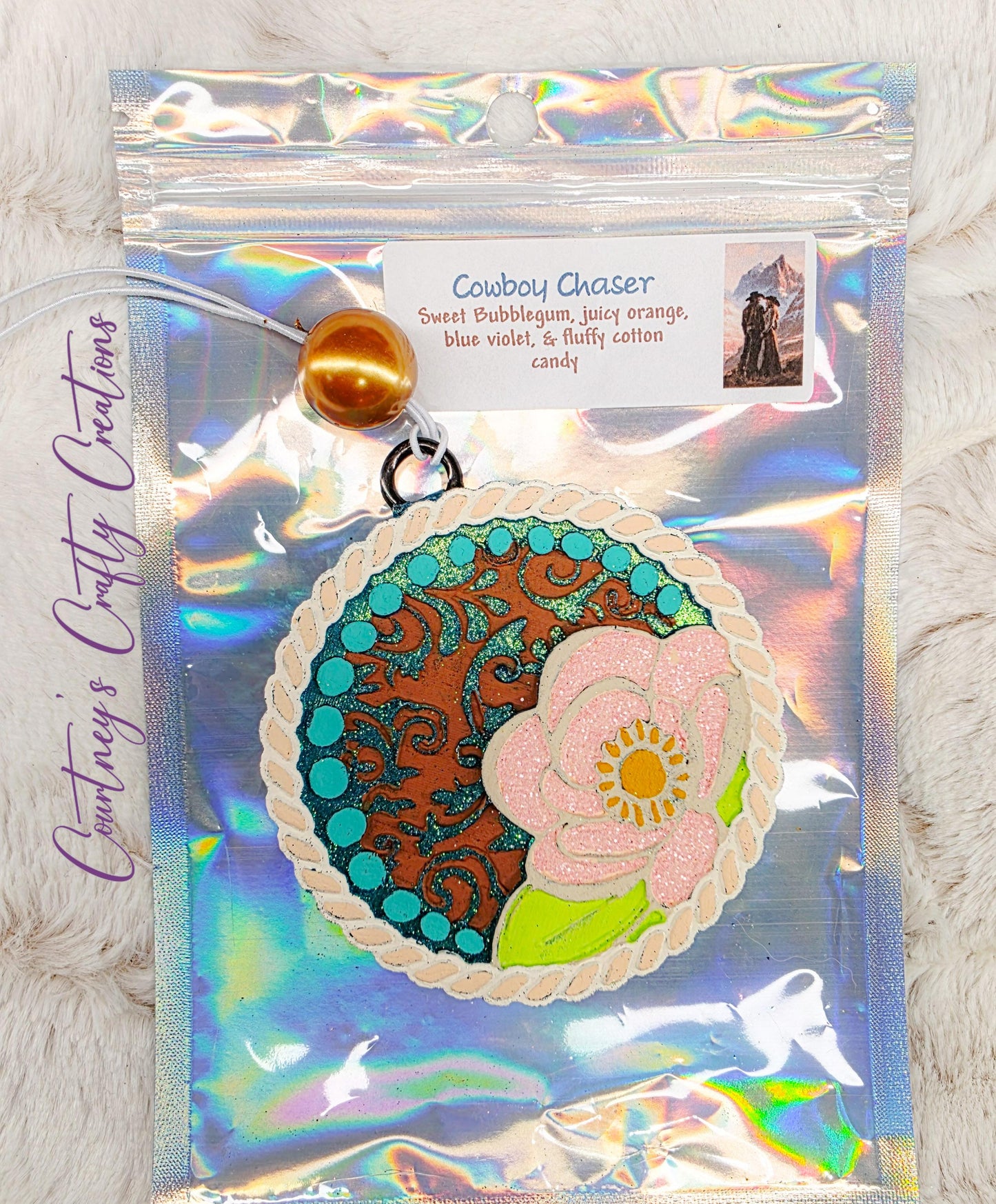 Flower tooled round