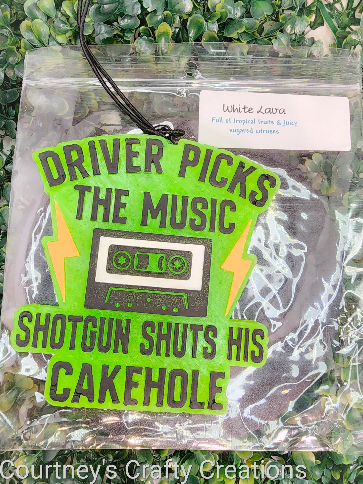 Driver picks the music