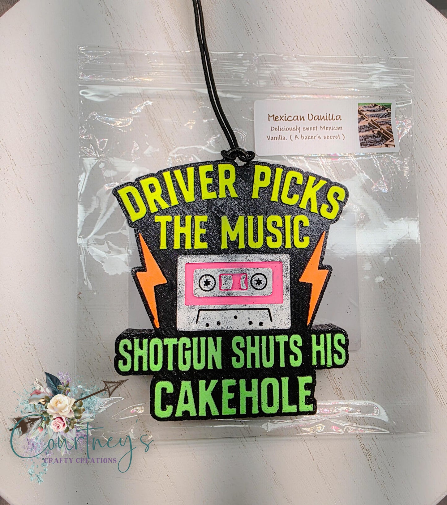 Driver picks the music