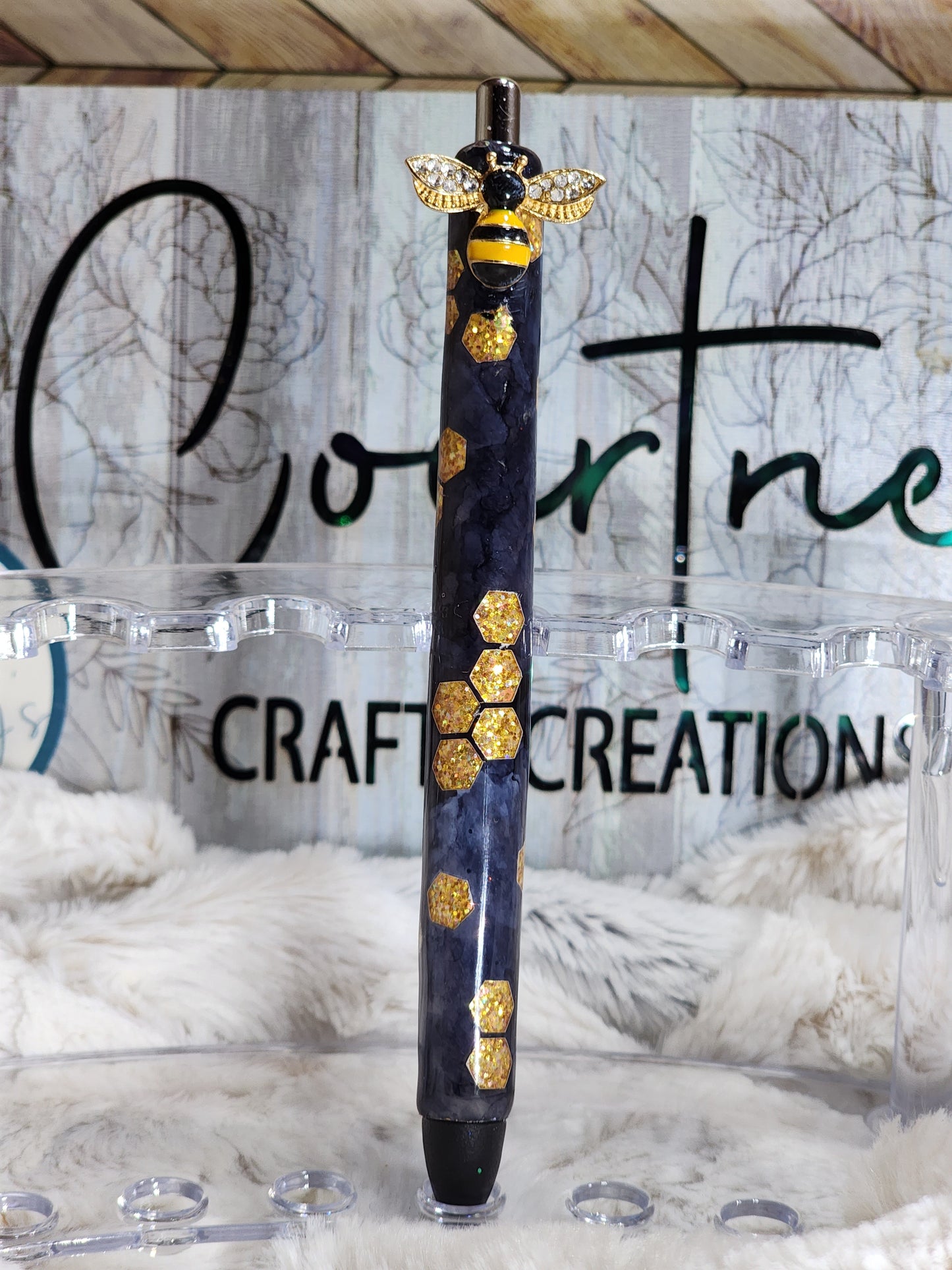 Bee Inkjoy Pen with Charm