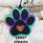 Teal & Purple Paw