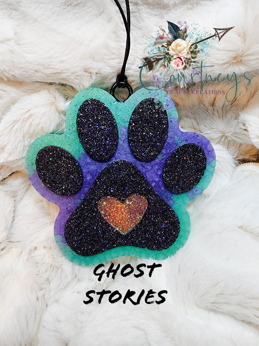 Teal & Purple Paw