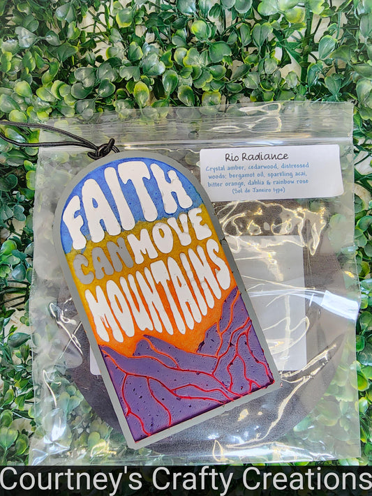 Faith can move mountains