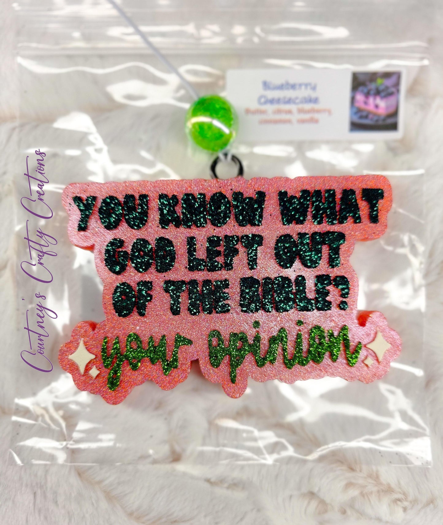 God left out of the Bible. Your opinion