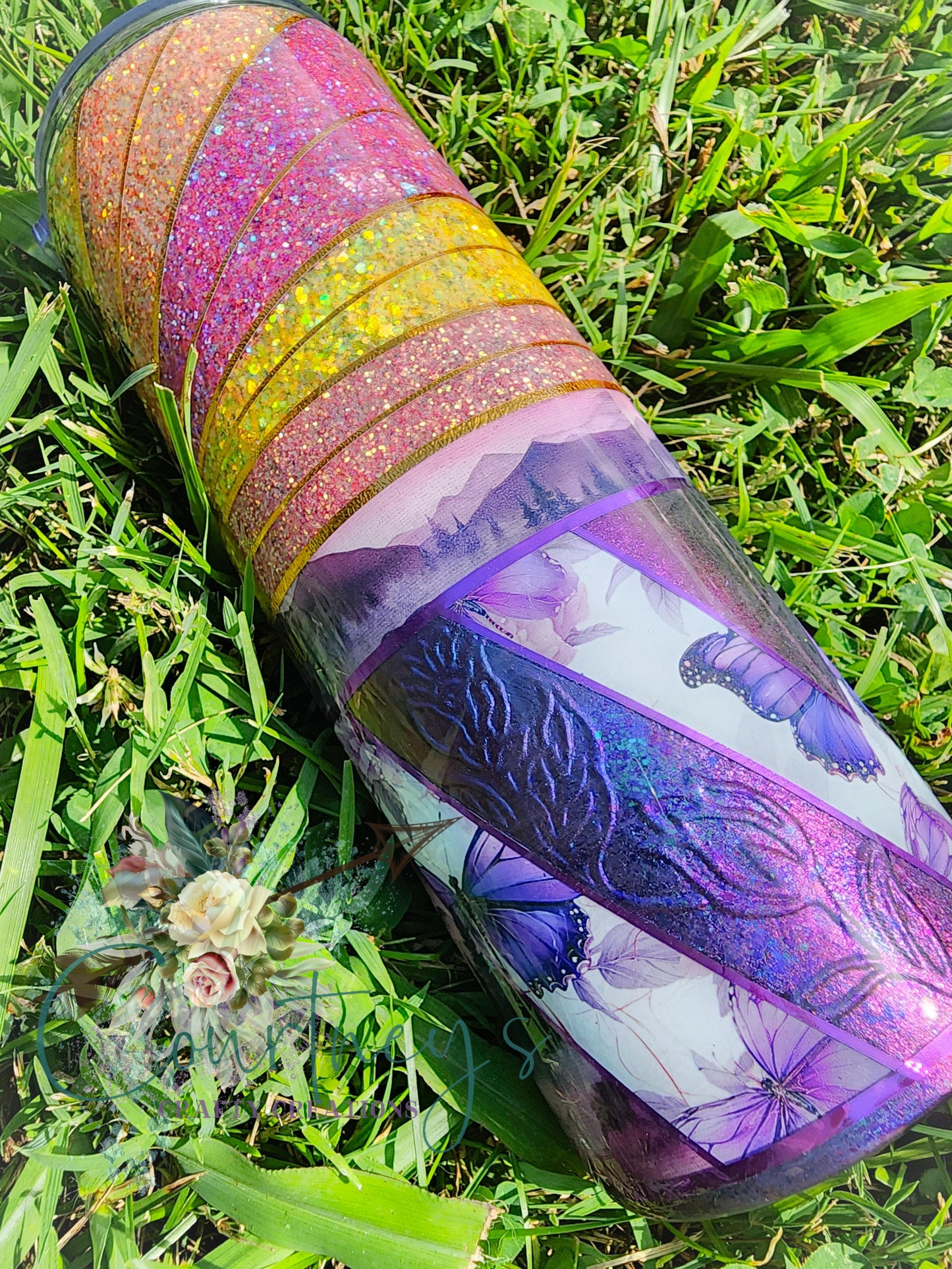 Flowers grow in the valley