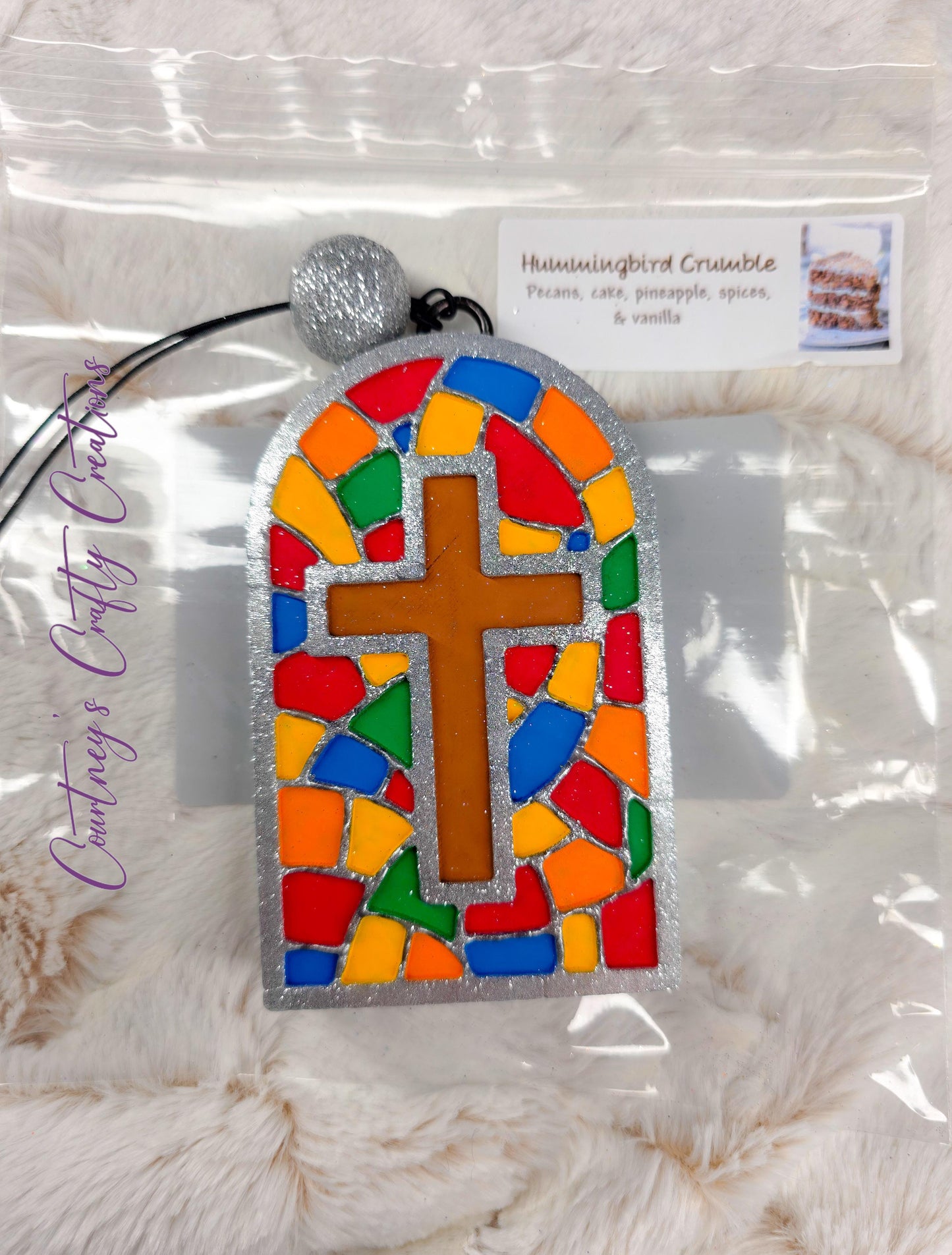 Stained Glass Cross