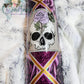 Purple Rose & Skulls