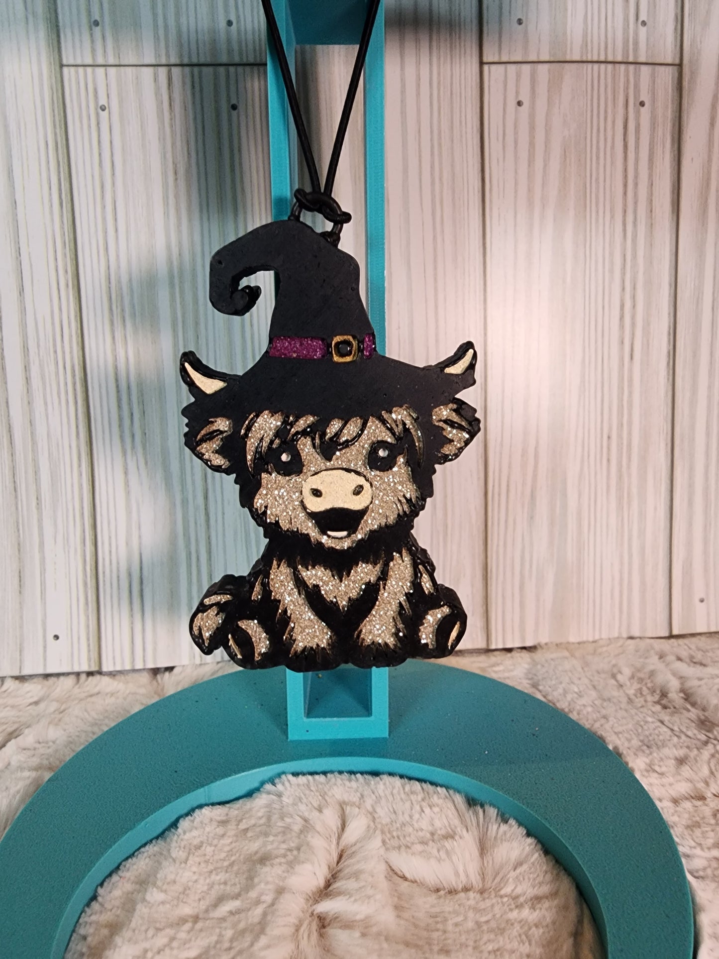 Highland Cow Witch