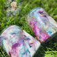 Lowball purple & teal