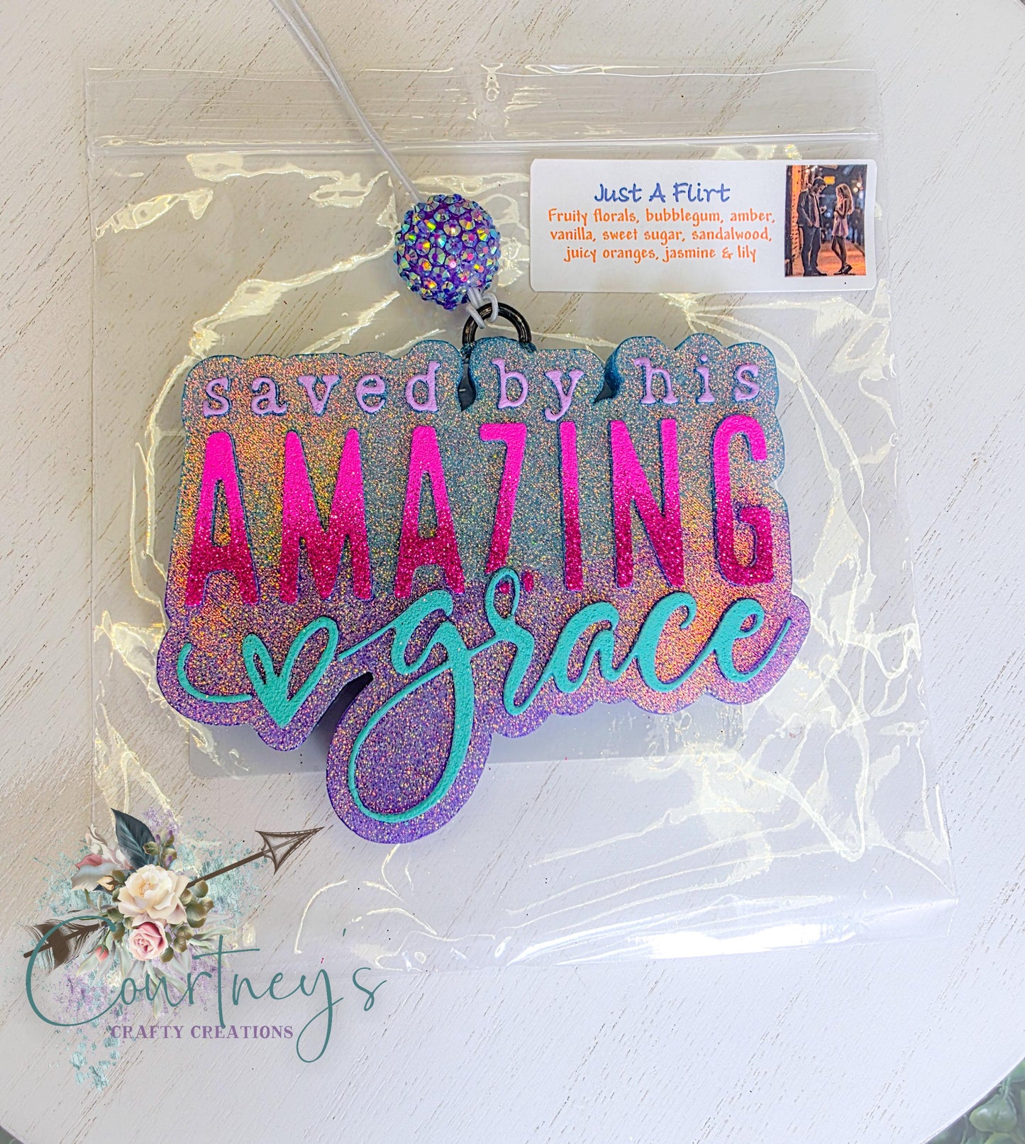 Saved by His amazing Grace