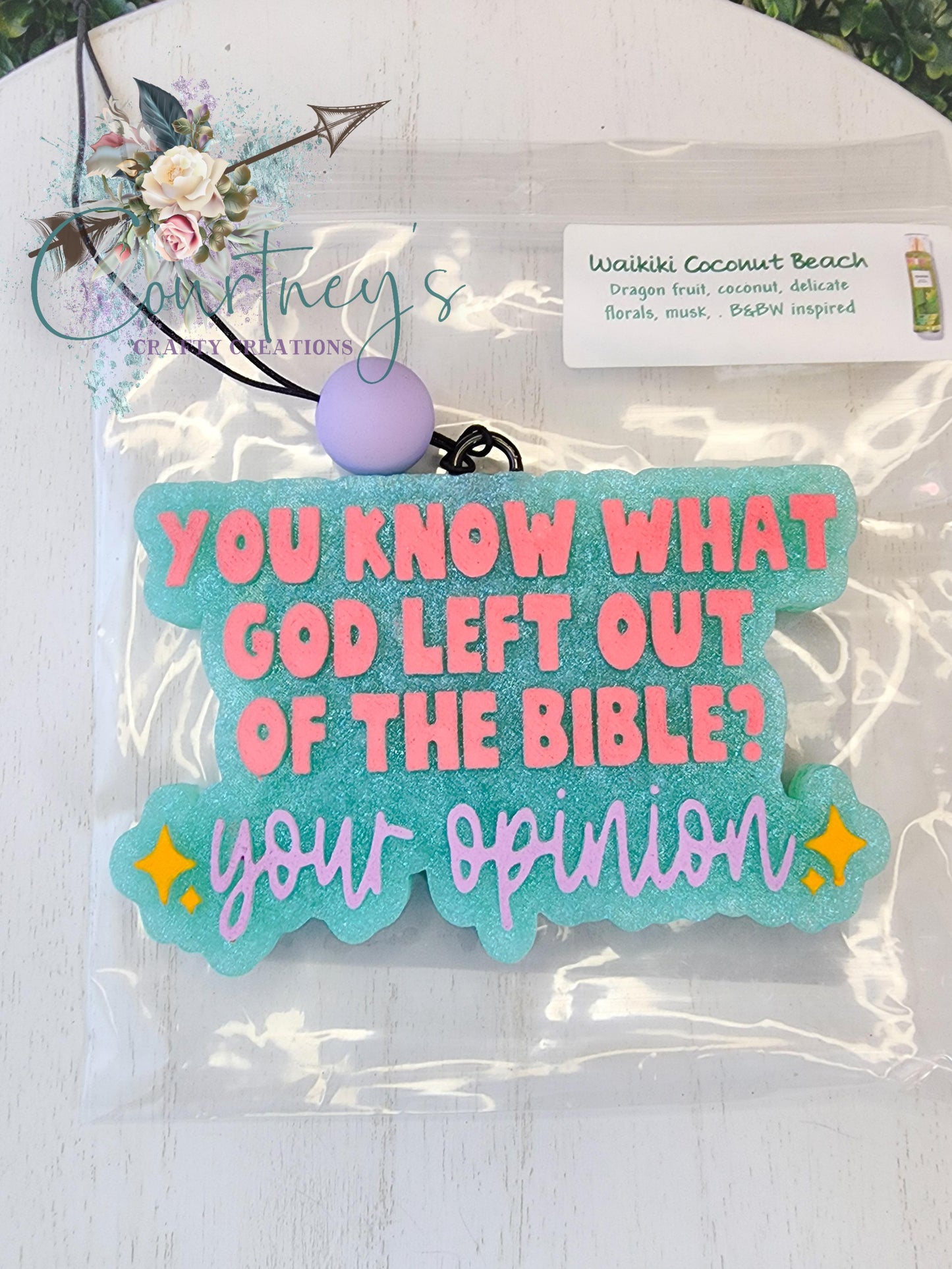 God left out of the Bible. Your opinion