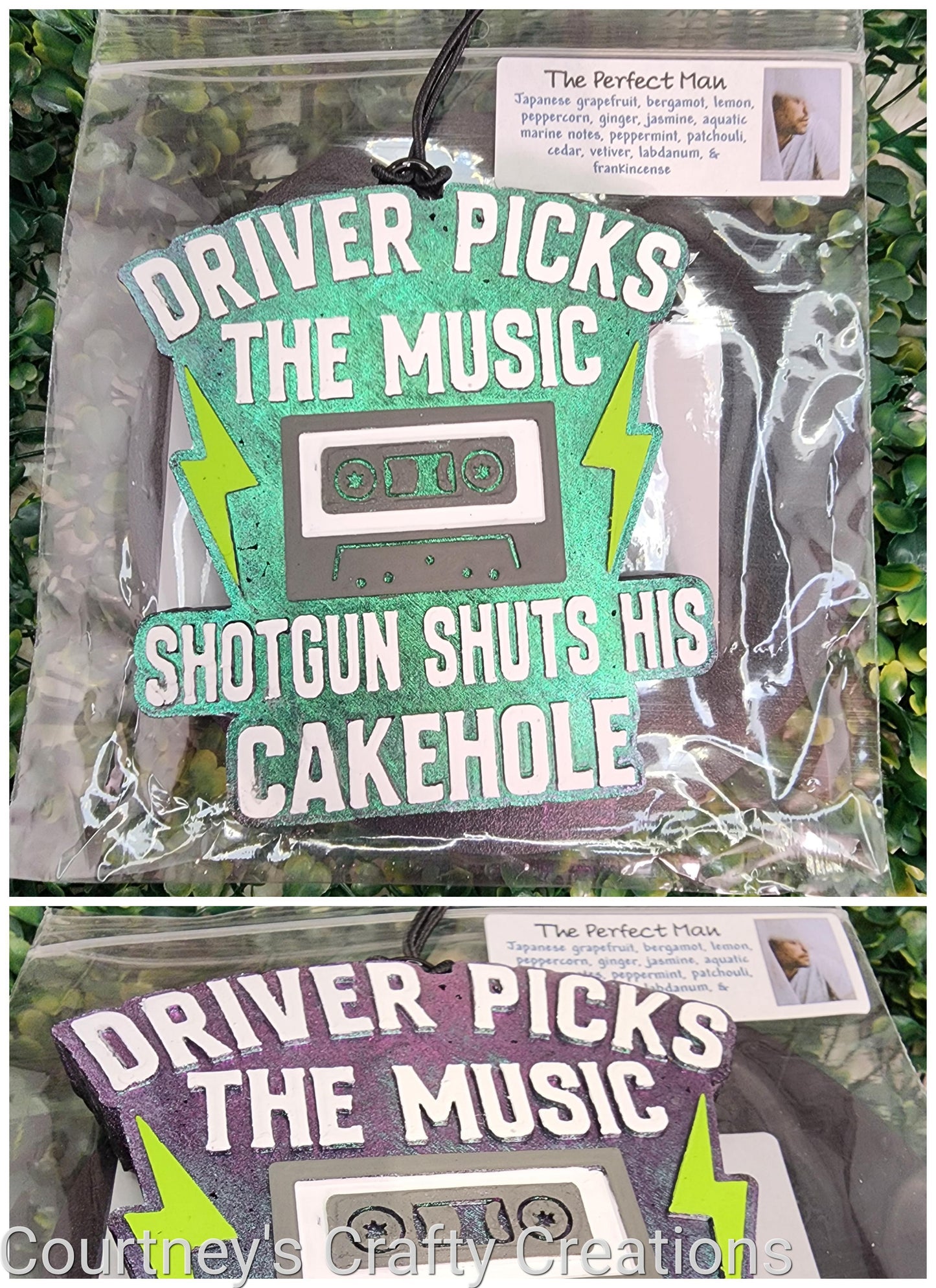 Driver picks the music