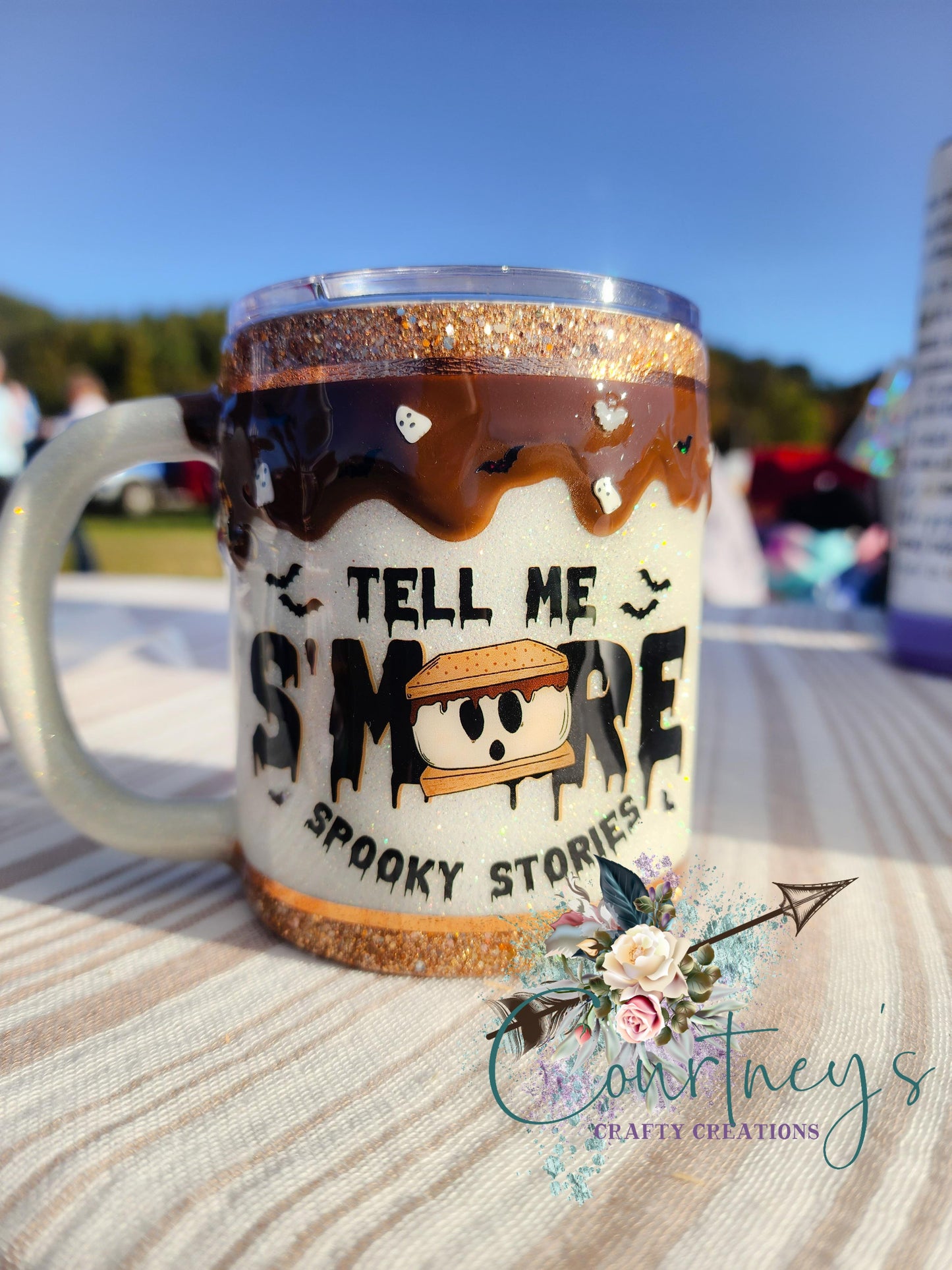 Spooky stories mug