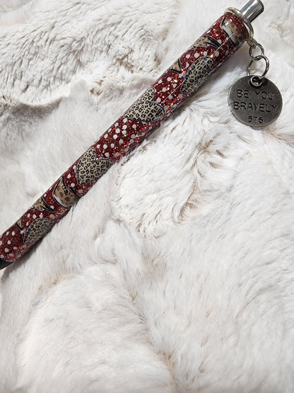 Inkjoy with dangling charm