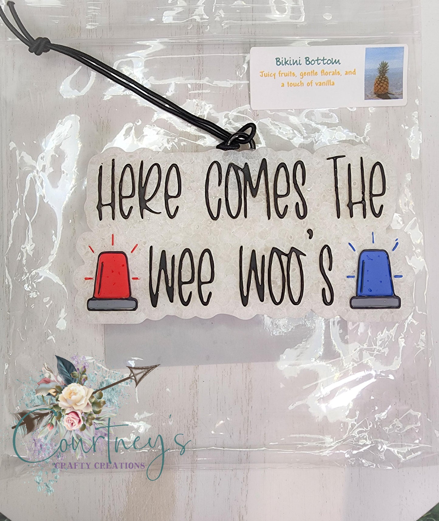 Here comes the wee woo's