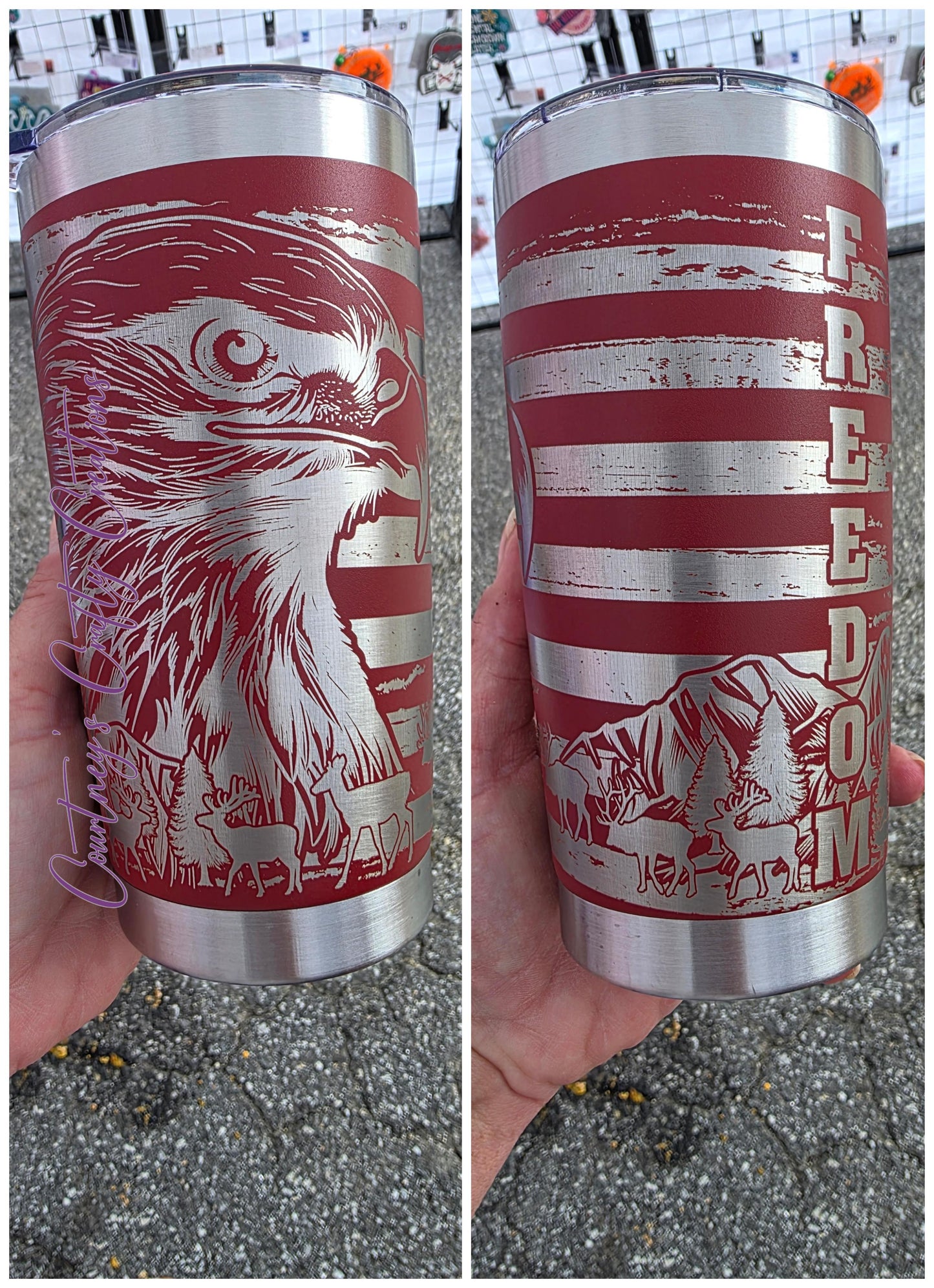 20oz & 24oz Engraved Tumblers