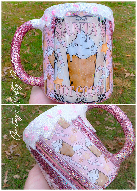 Pink Santa's Hot Cocoa