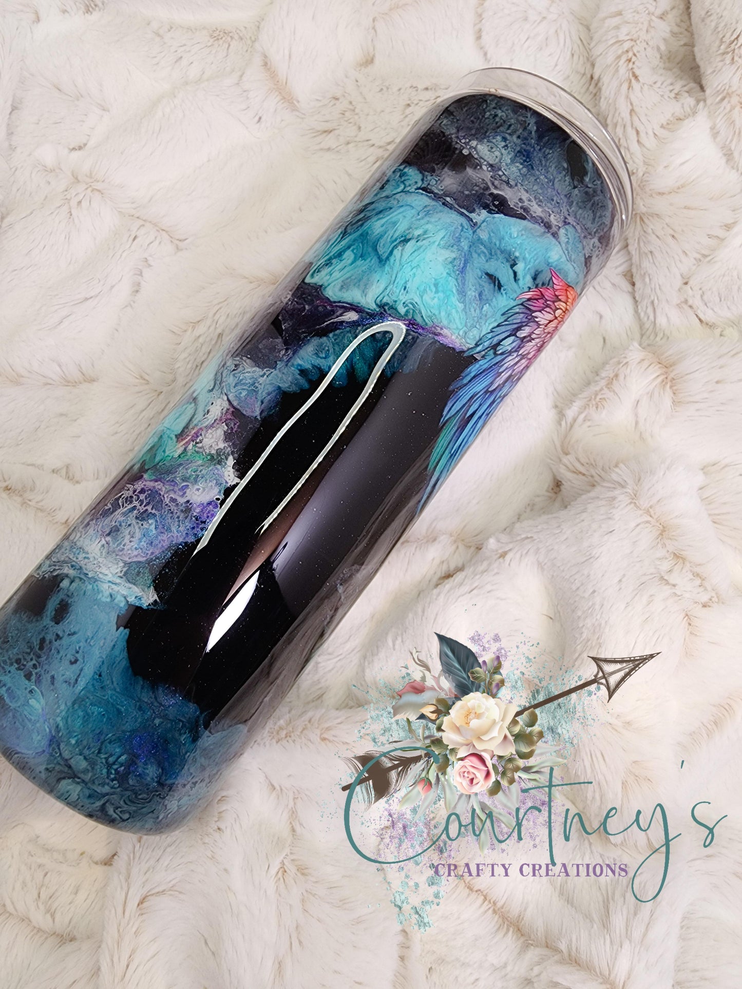 Serenity Prayer Ink Swirl