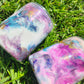 Lowball purple & teal