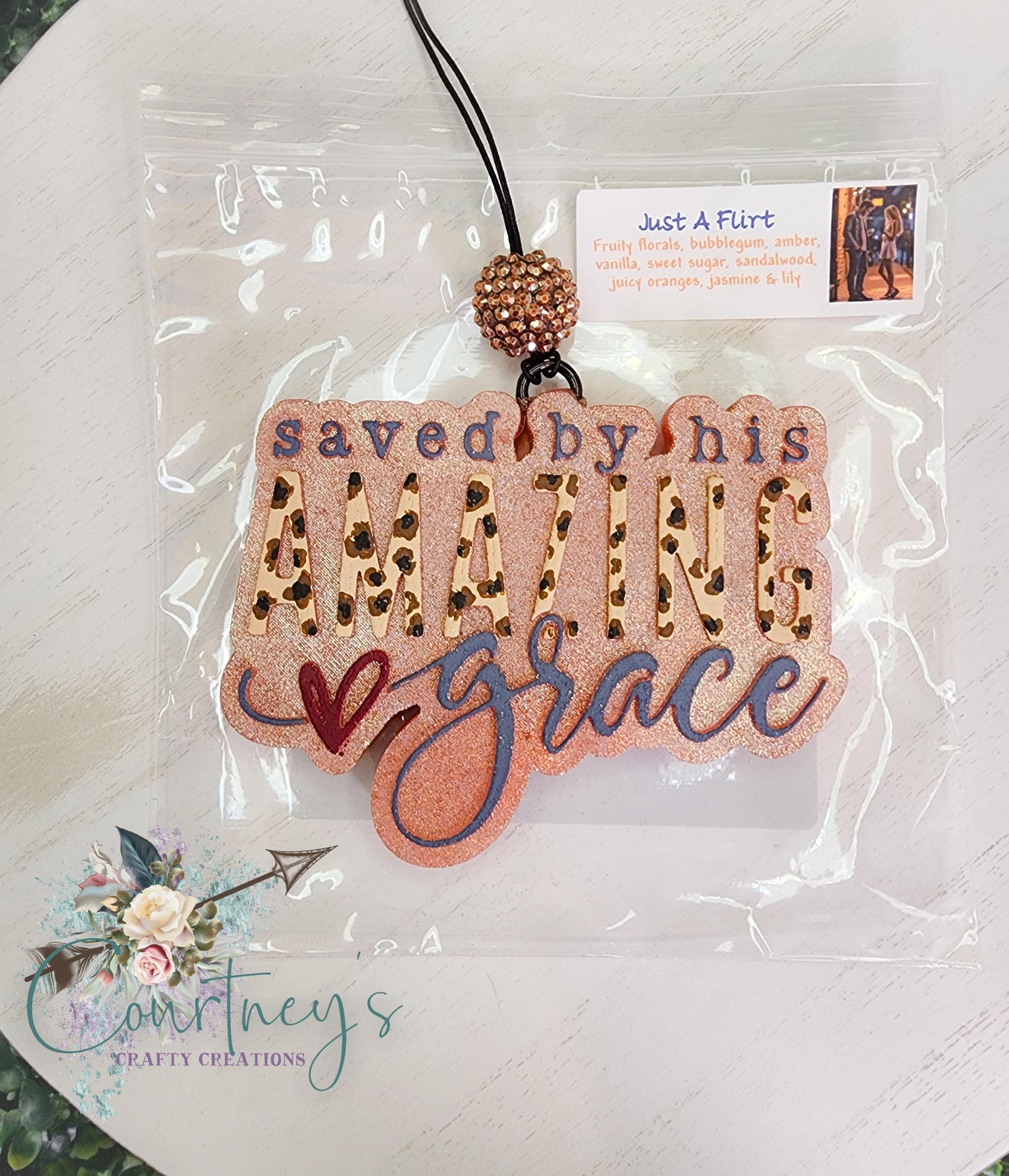 Saved by His amazing Grace