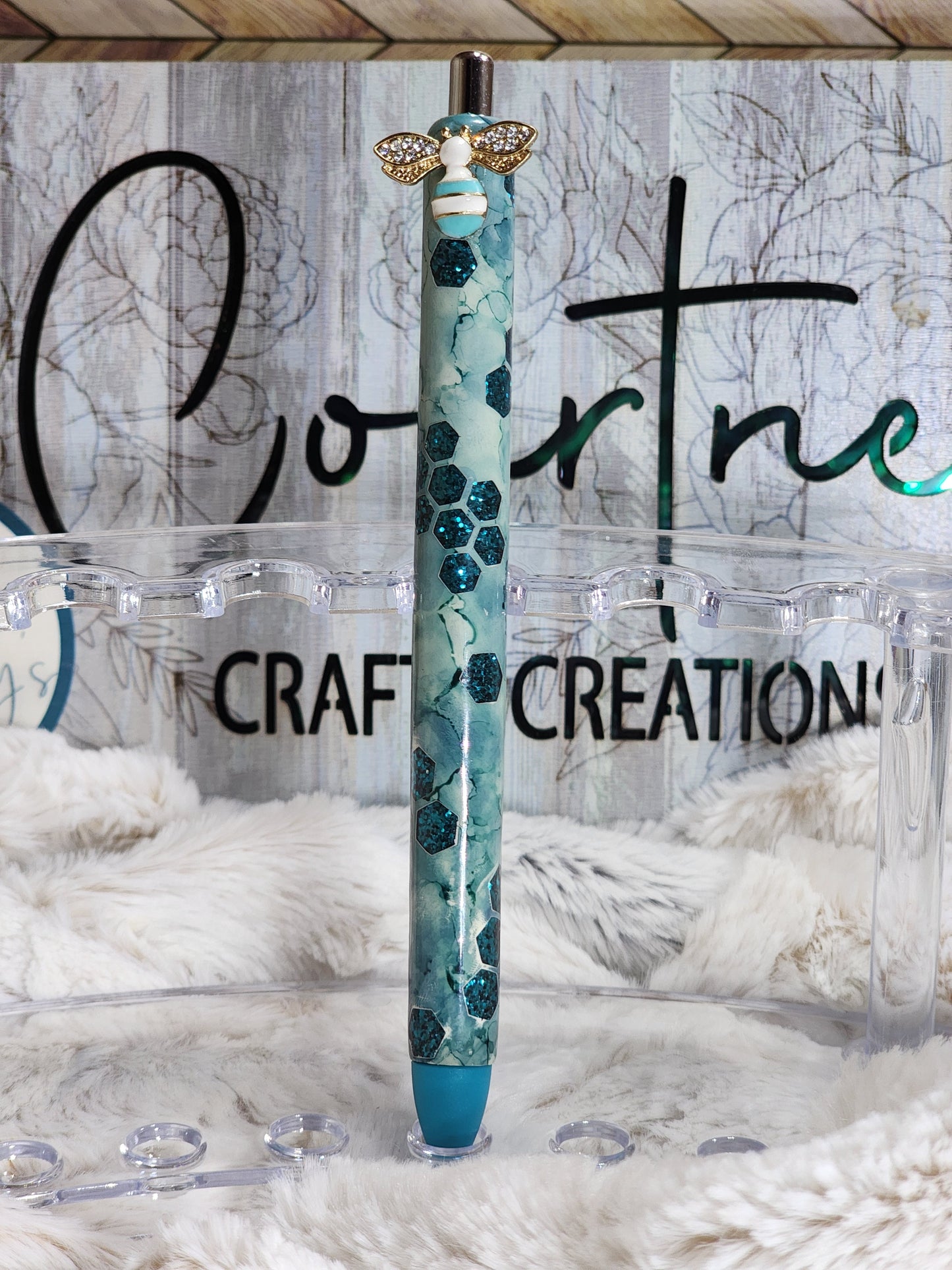 Bee Inkjoy Pen with Charm