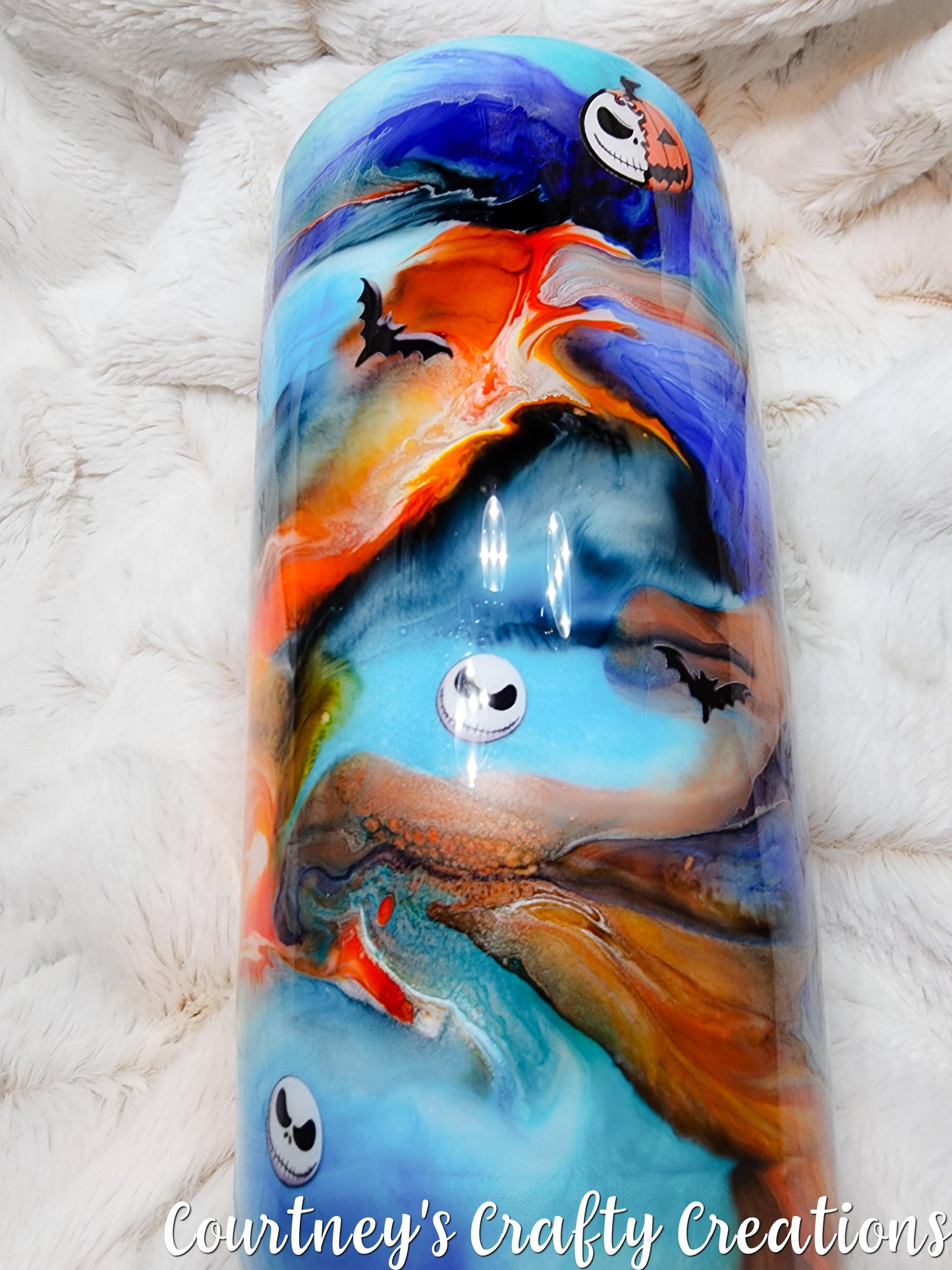 Jack orange&blue swirl