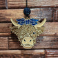 Highland Cow w/bow
