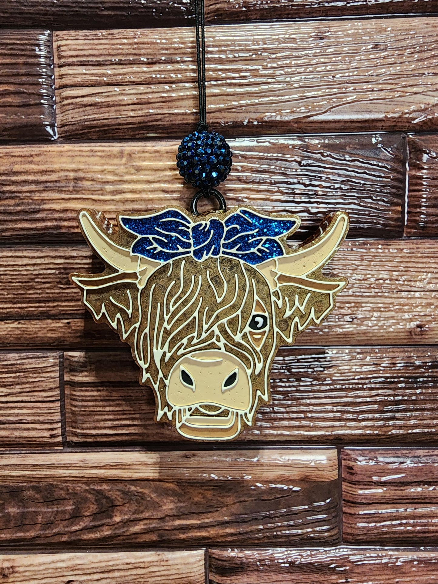 Highland Cow w/bow