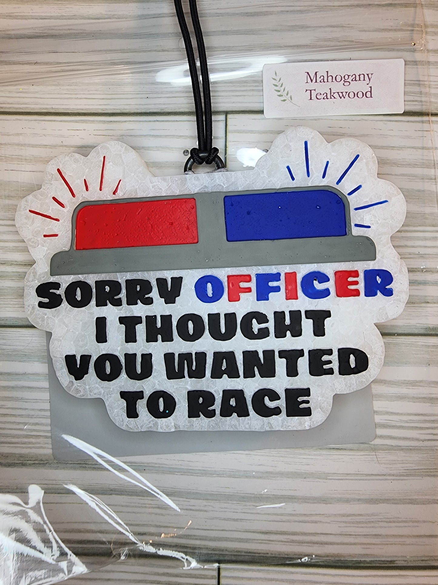 Sorry officer