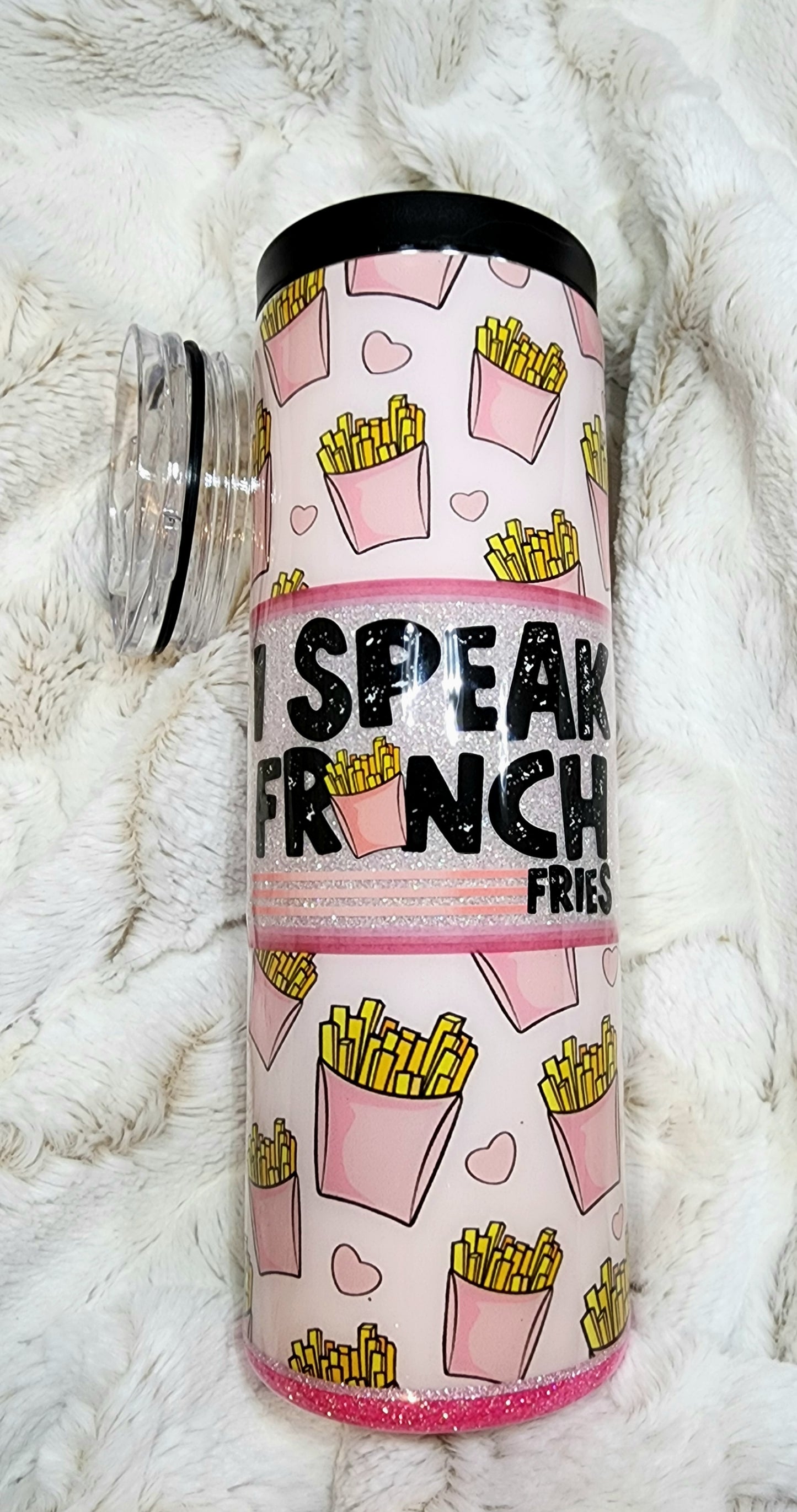 I speak french fries