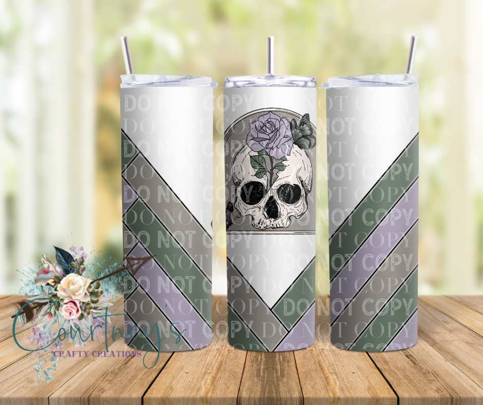 Floral Skellie Vsplit