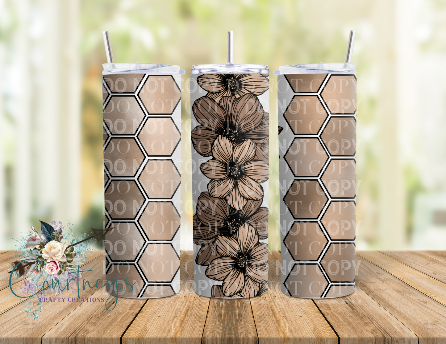 Floral Honeycomb