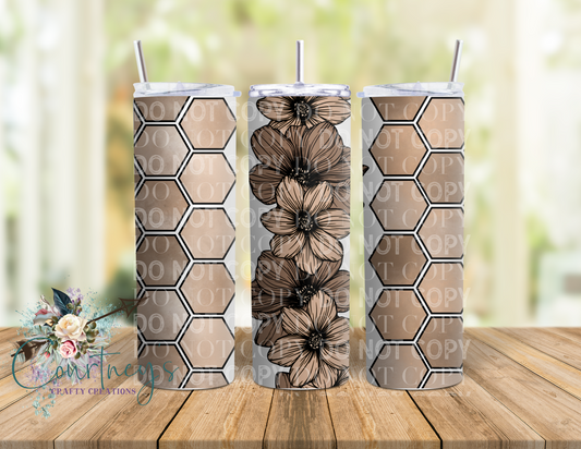 Floral Honeycomb
