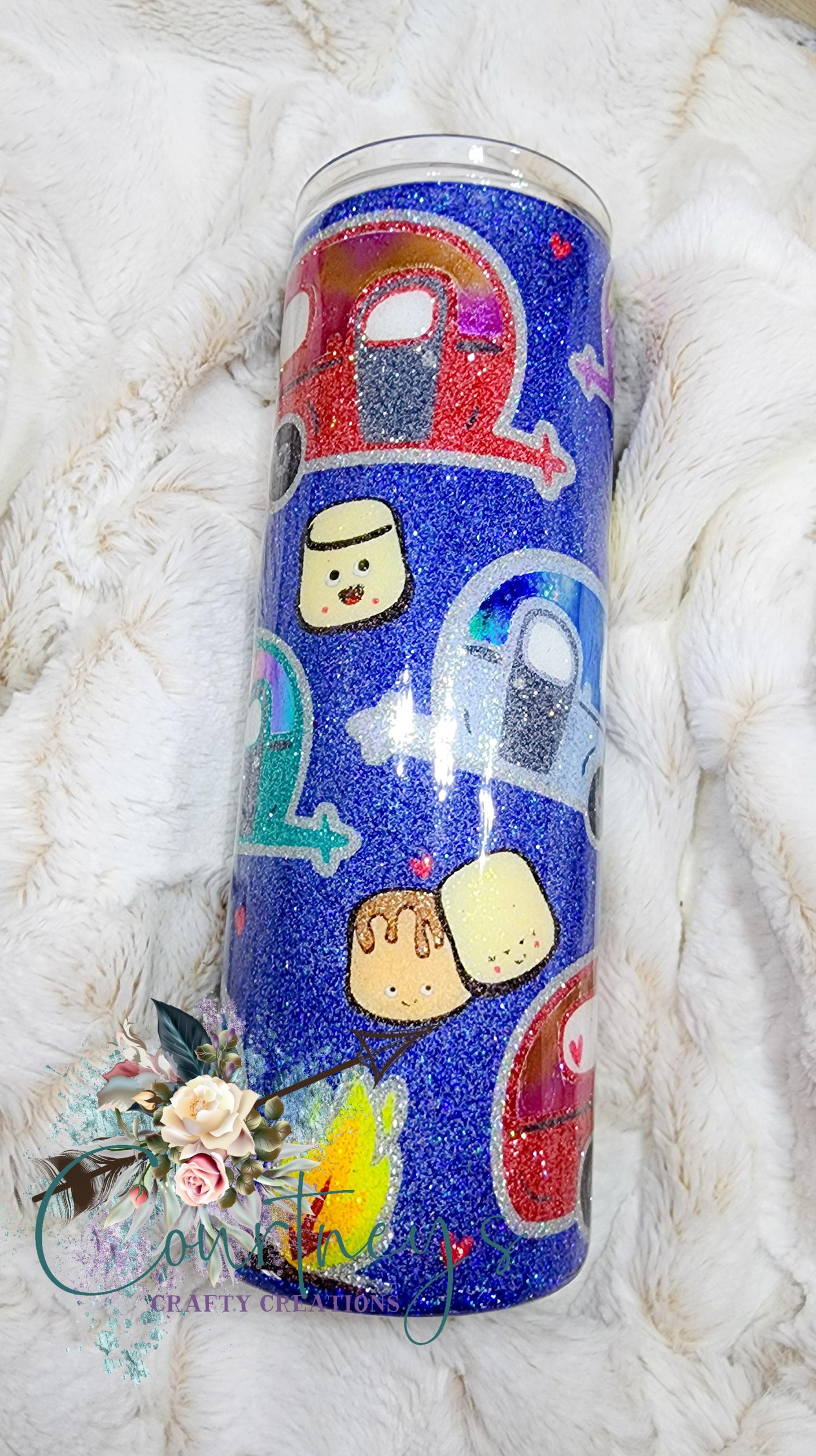 Camping Glitter Burst