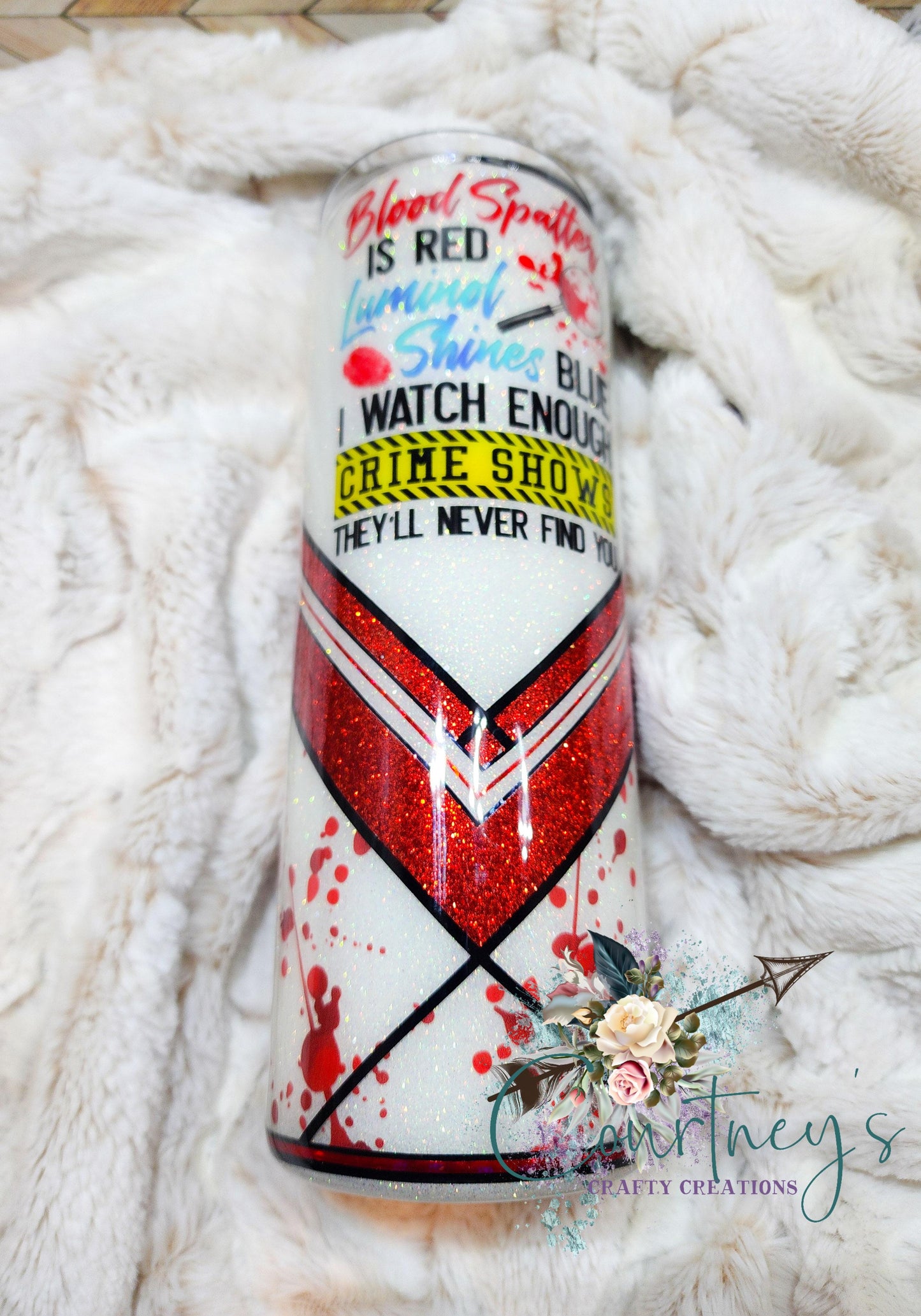 Blood Splatter is Red