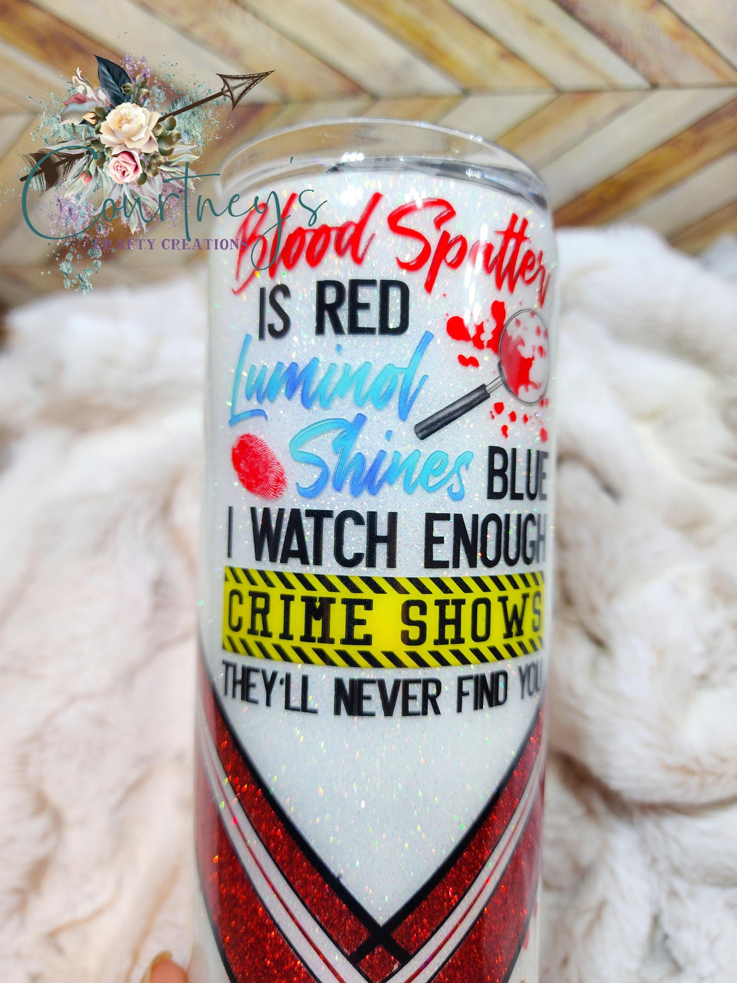 Blood Splatter is Red